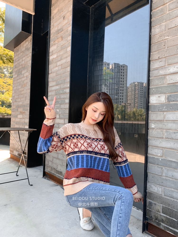 若语毛衣拍摄 外景拍摄 图24