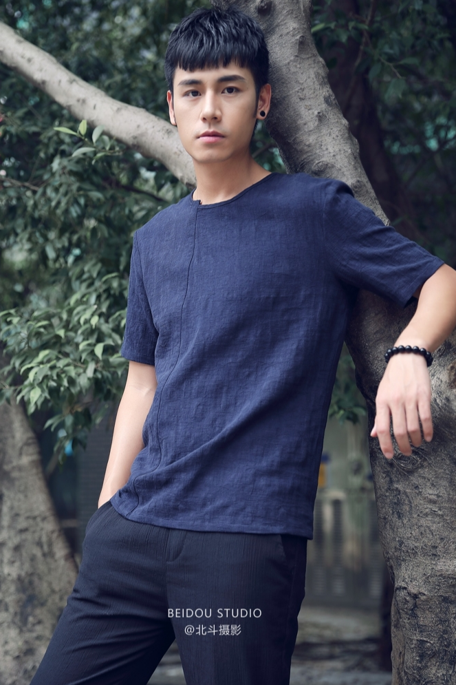 子龙 棉麻衣服拍摄