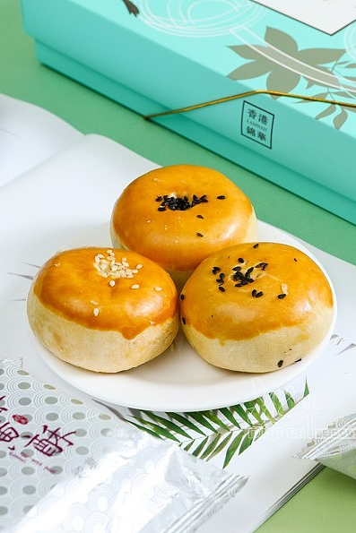 蛋黄酥场景拍摄 凤梨酥 糕点 色彩主题场景