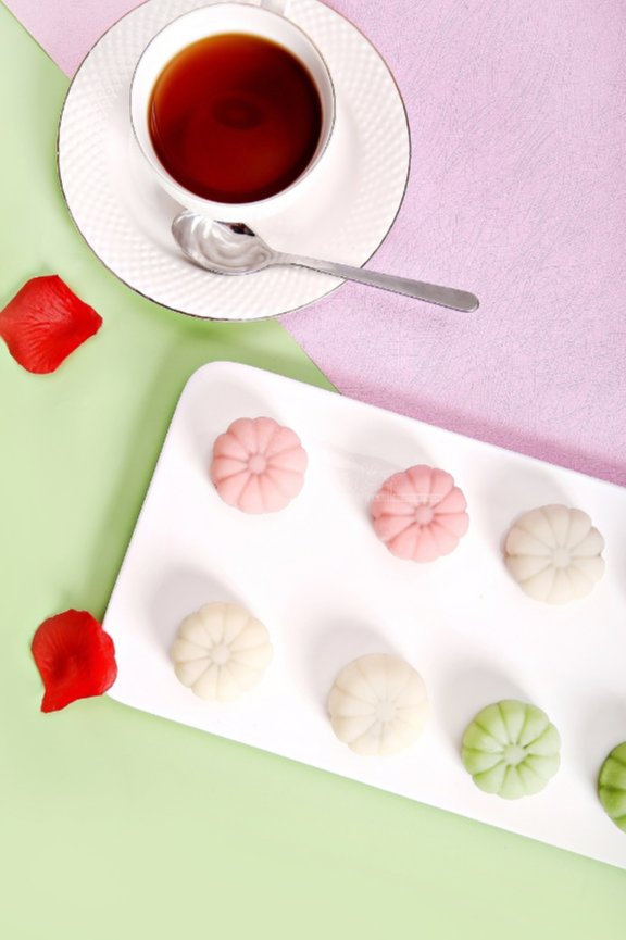 华美冰皮月饼拍摄