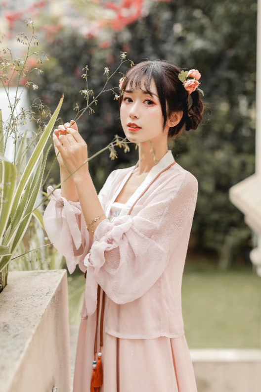 中式旗袍改良现代旗袍中式汉服模特拍摄拍照