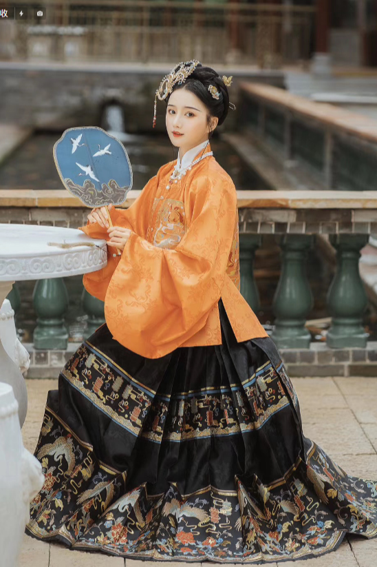 汉服唐装古装古代旗袍衣服连衣裙拍摄模特拍摄
