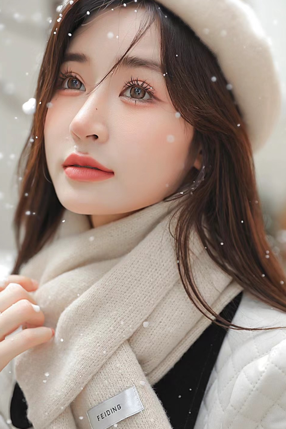 人造雪景