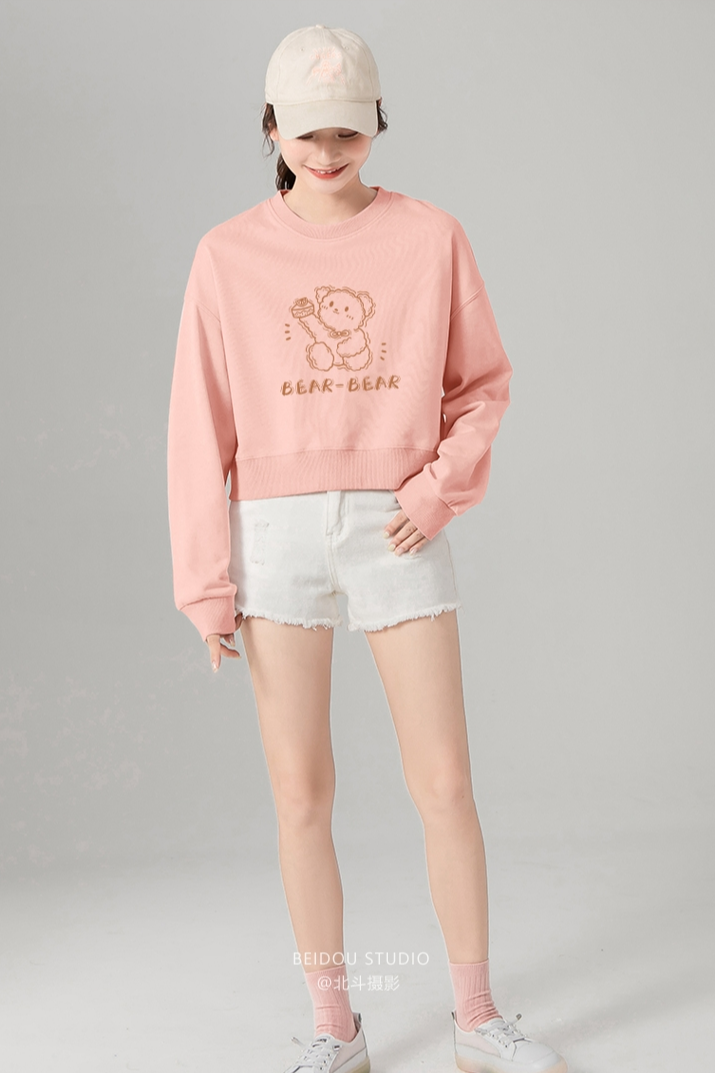 短款卫衣女 女装拍摄案例｜广州电商摄影