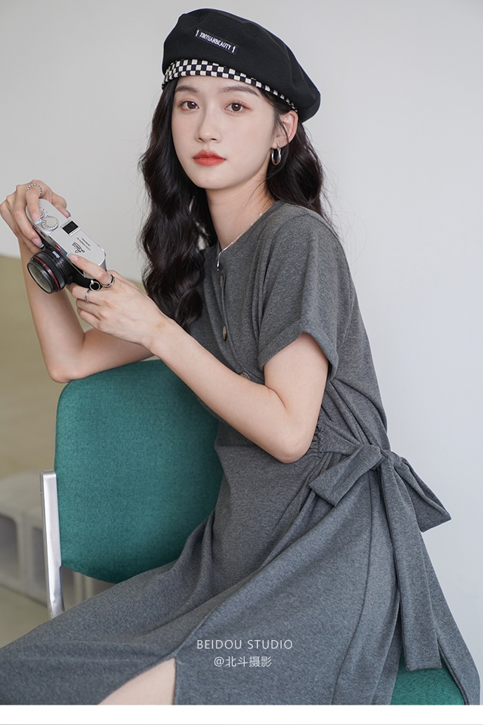 模特小咪 连衣裙拍摄