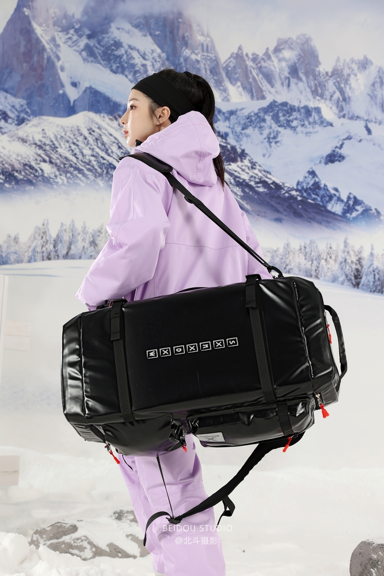 滑雪包拍摄 雪景拍摄
