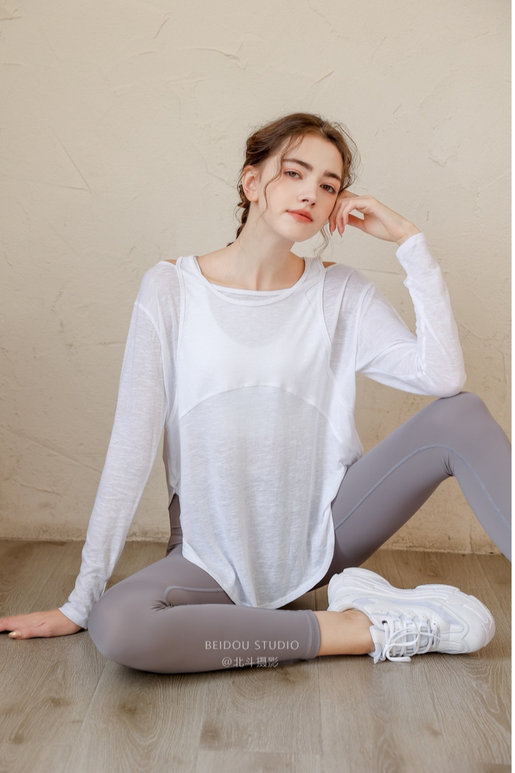 模特茵娜拍摄 健身服拍摄 瑜伽服拍照