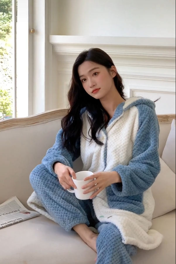 模特小咪拍摄 家居服拍摄 打底衣拍摄