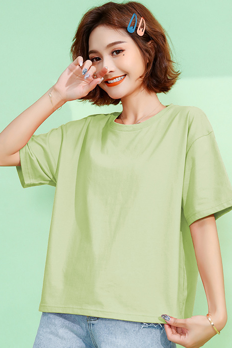 模特KIKI 女装拍摄 短袖拍摄 T恤拍摄