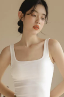 模特真真 吊带拍摄 背心拍摄