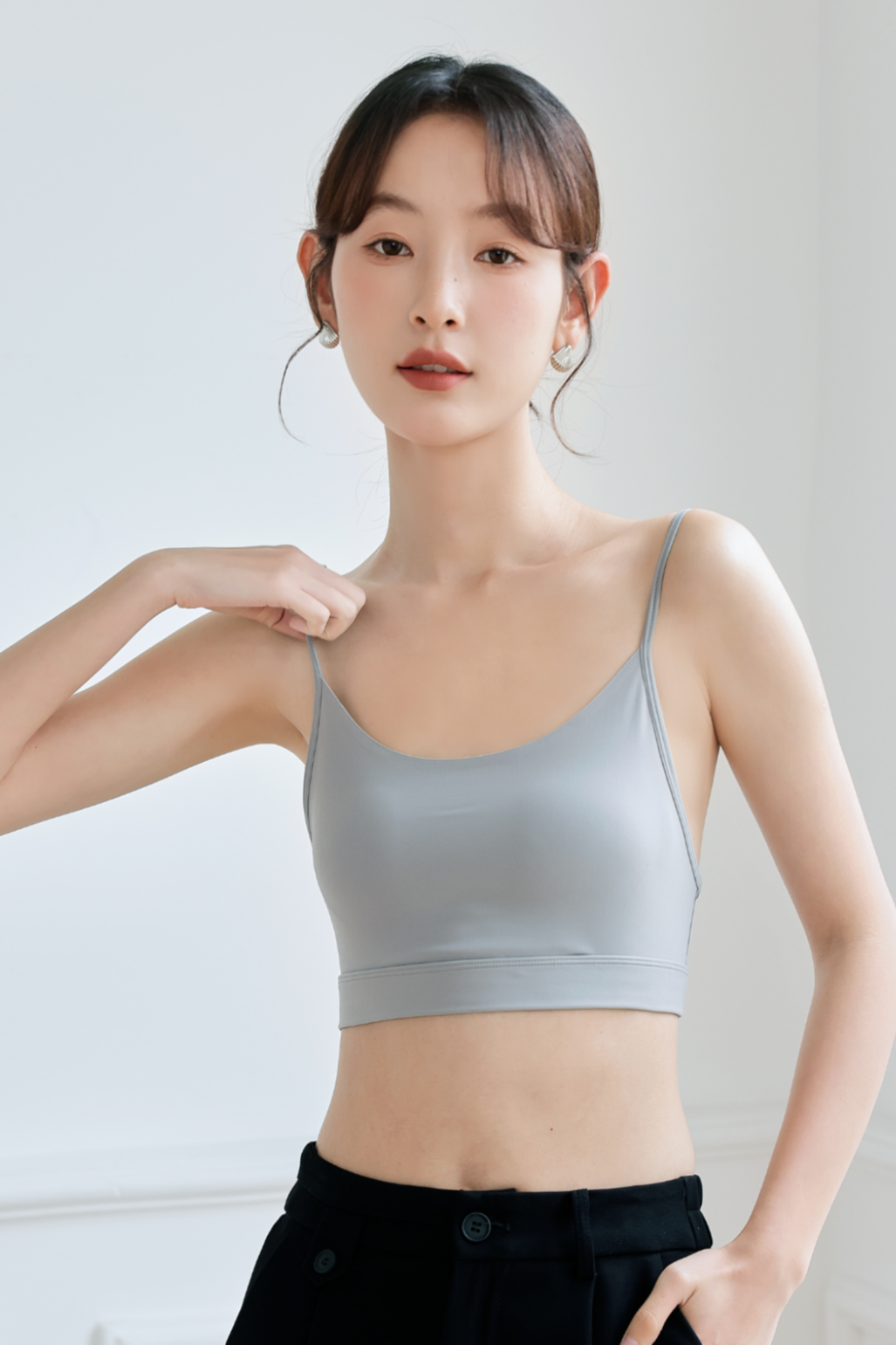 模特歆歆 女装拍摄 吊带拍摄  背心拍摄