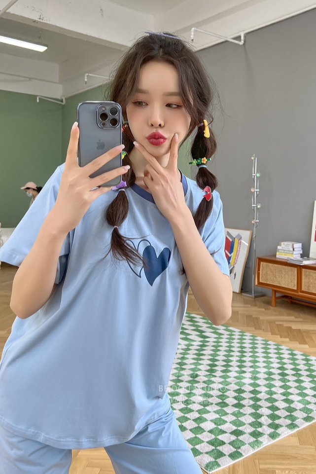 模特叮当 家居服拍摄 睡衣拍摄 