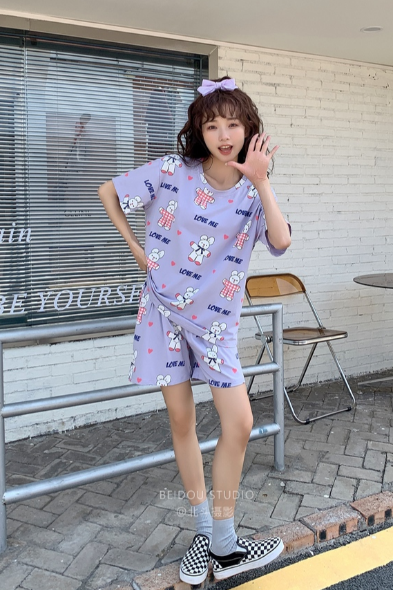 模特琪琪 家居服拍摄 睡衣拍摄