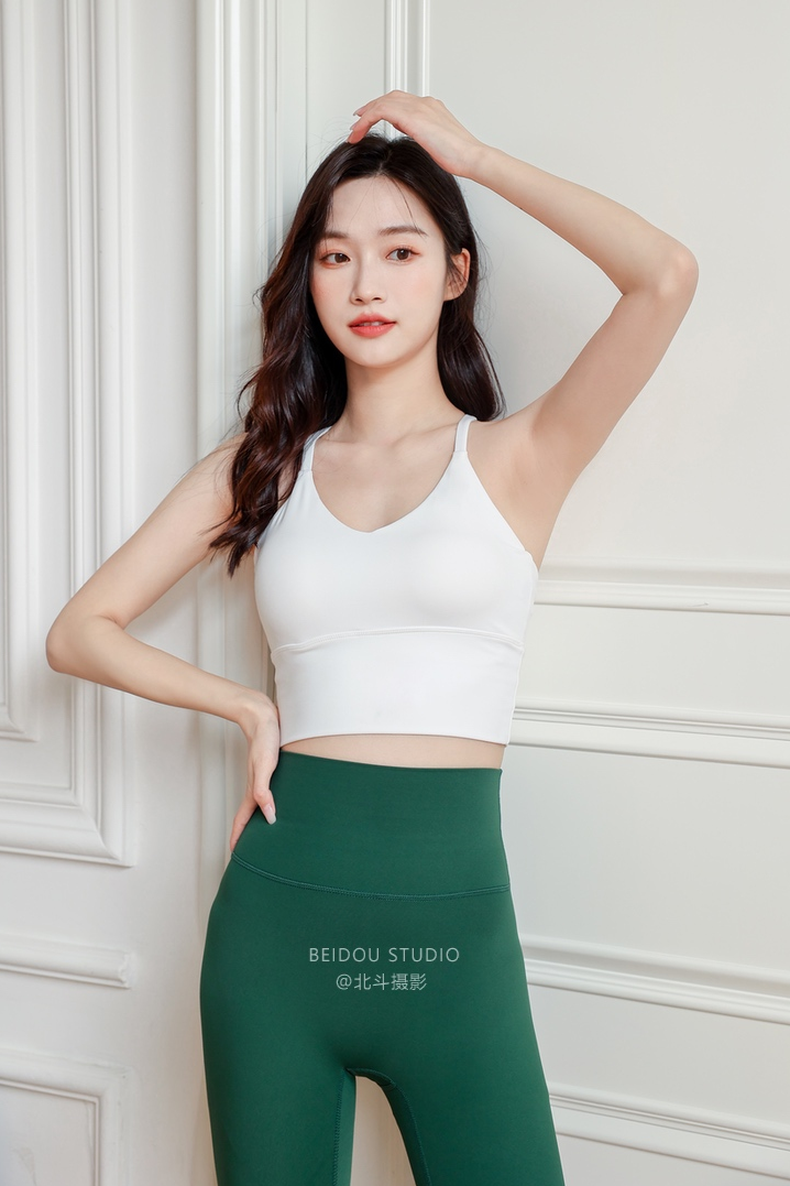 模特小咪 瑜伽服拍摄 