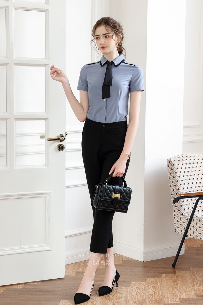 模特inna 工作服拍摄 制服拍摄 