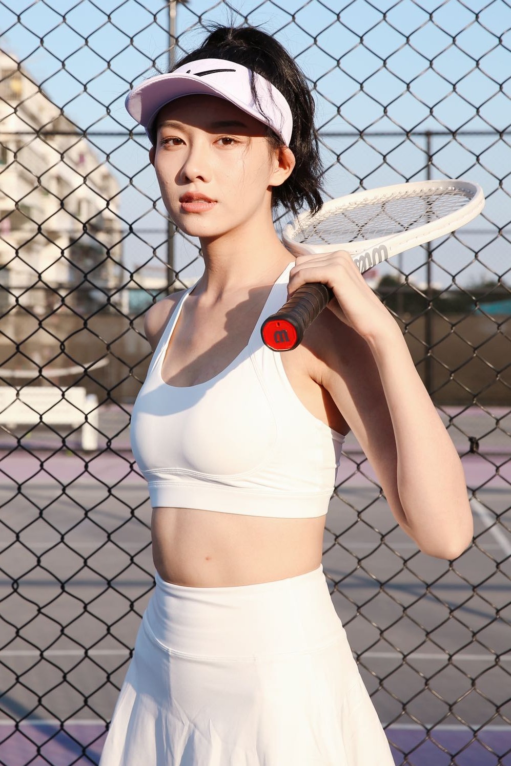 模特江丽 运动瑜伽拍摄 