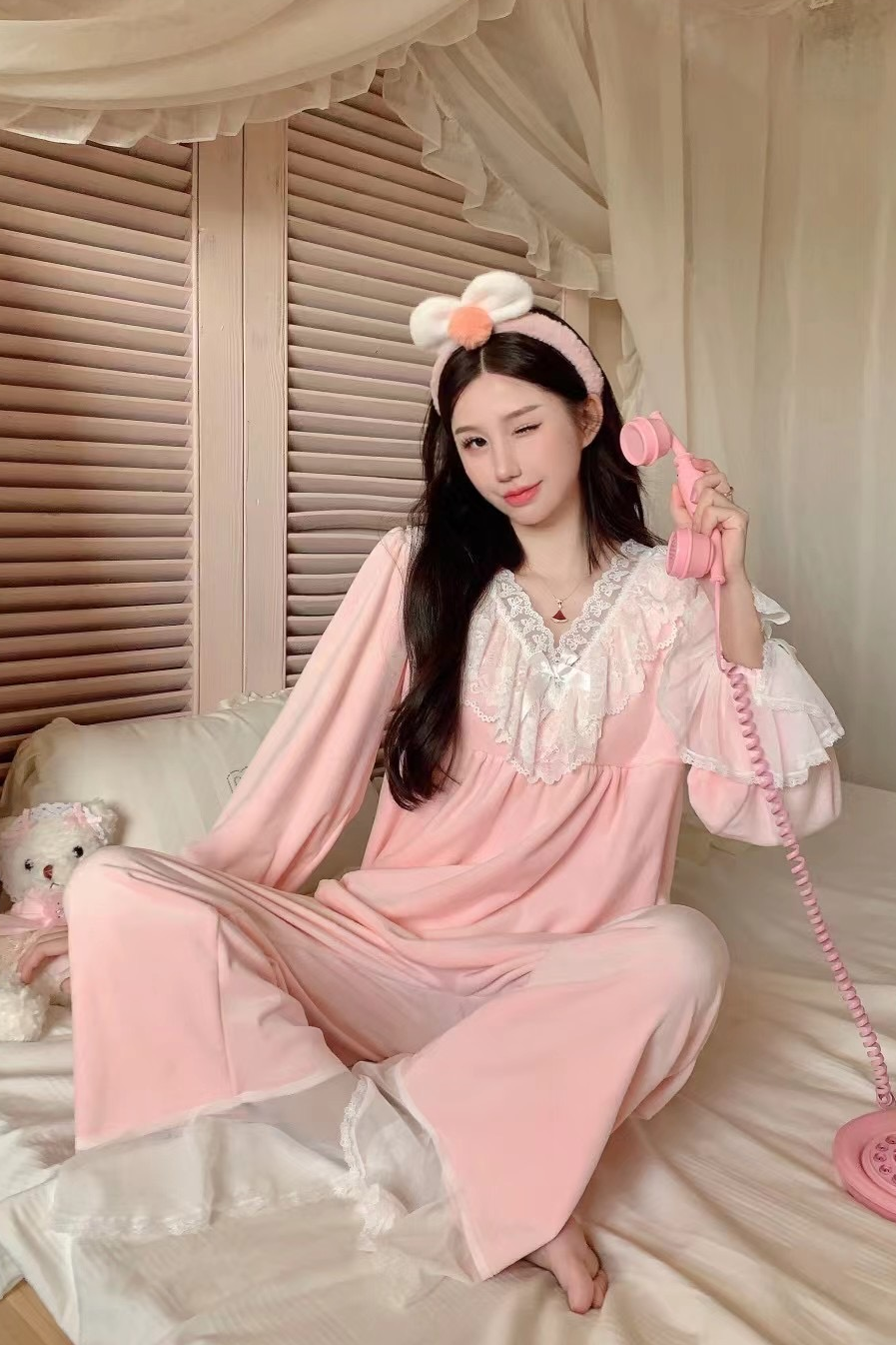 模特小淮 家居服睡衣拍摄 场地拍摄 