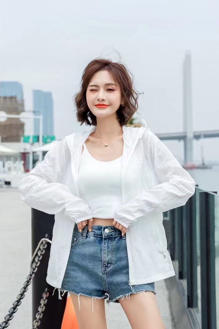 模特kiki     防晒衣拍摄    外景拍摄 