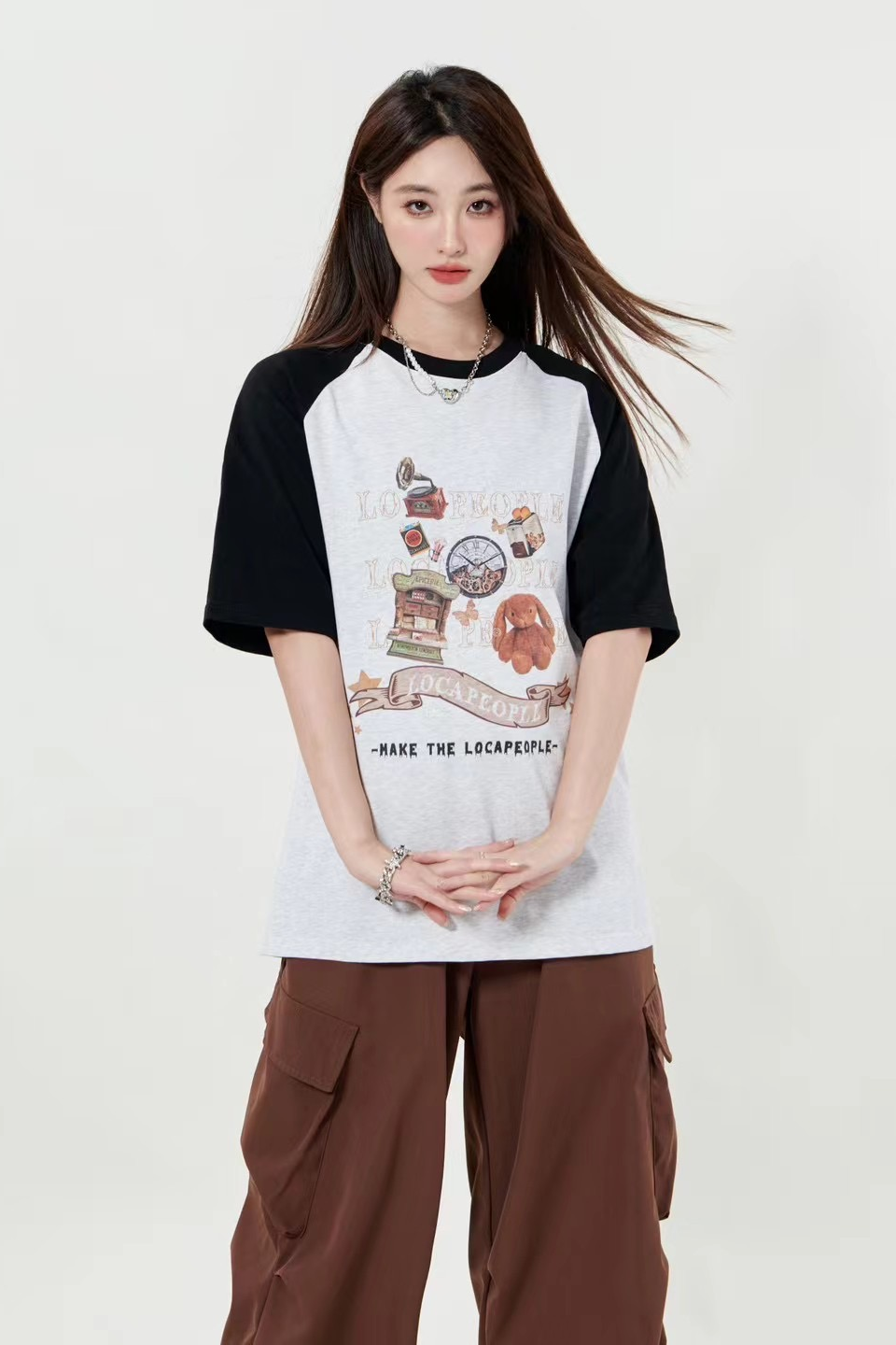 模特豆包   辣妹女装拍摄   棚拍  