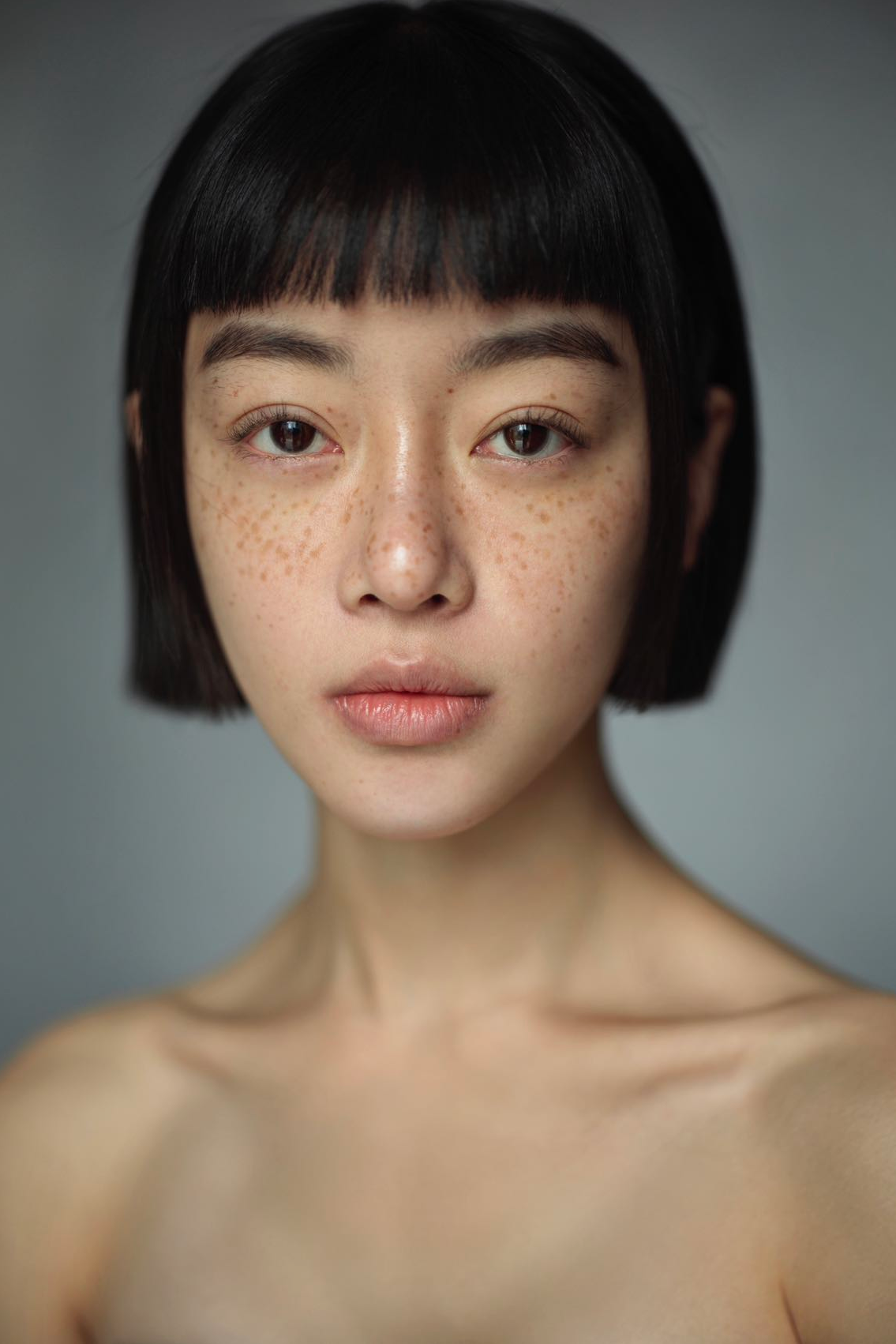 模特Cher麻花    妆容化妆品拍摄 