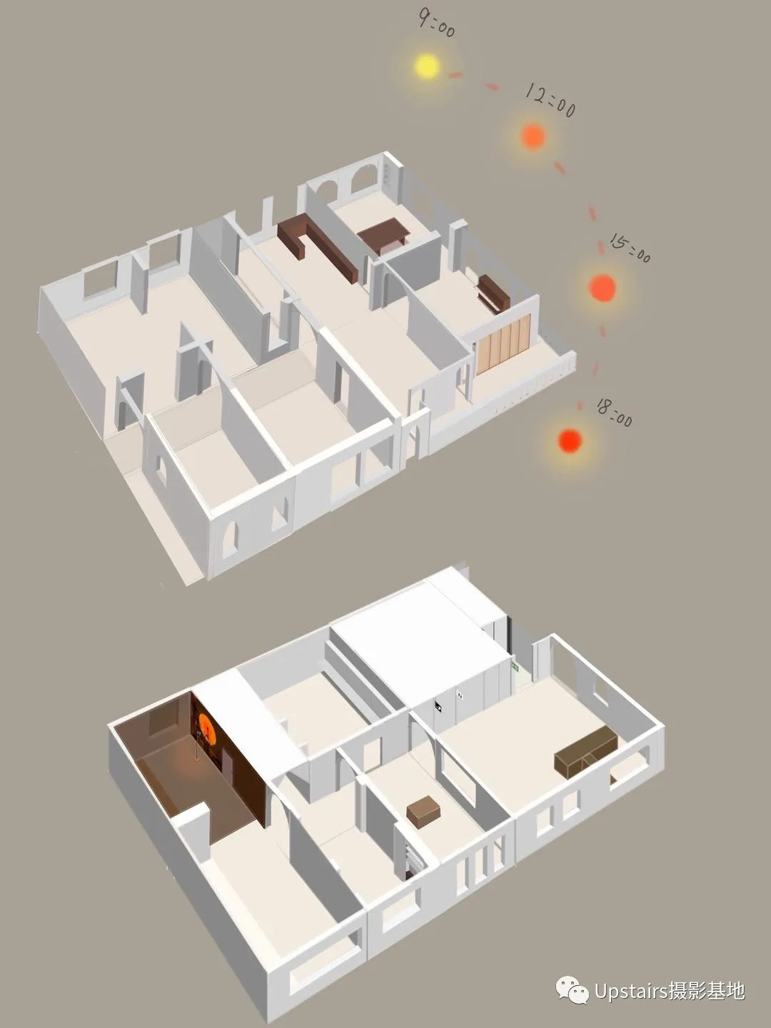Upstairs摄影基地室内拍摄场景