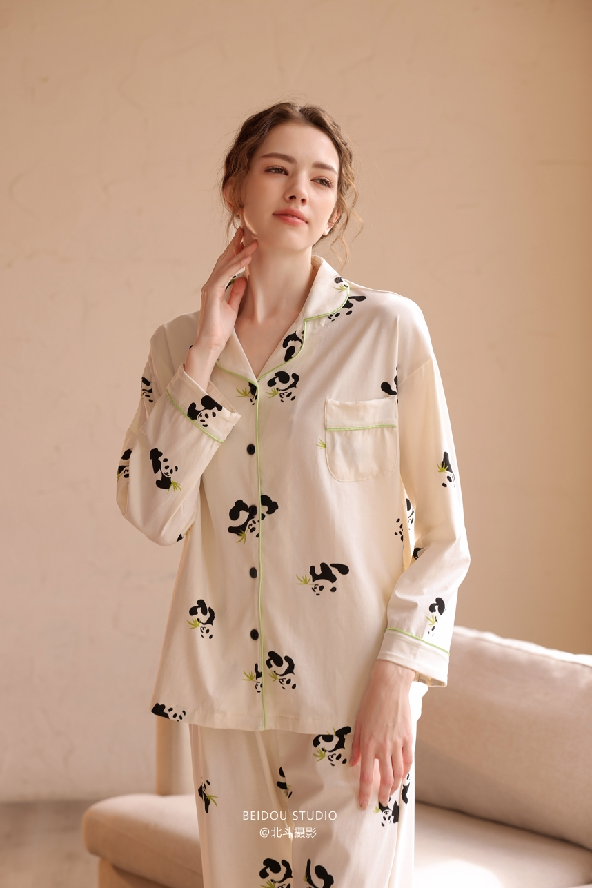 模特茵娜Inna 家居服拍摄案例｜广州电商摄影