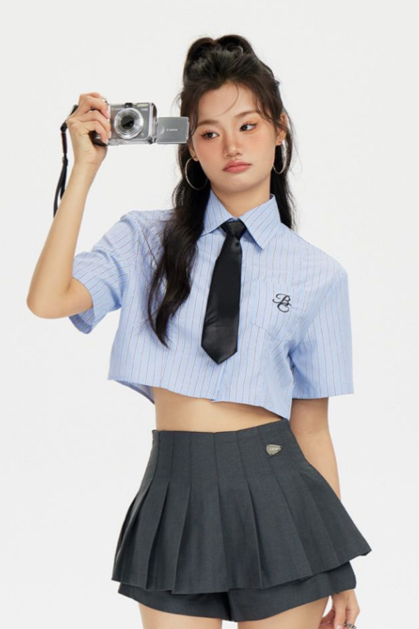 模特小野   美式辣妹风女装   棚拍
