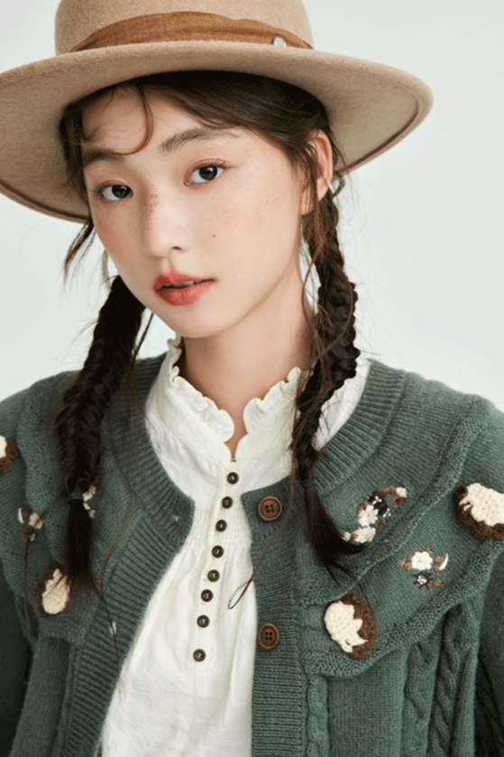 模特小洲洲