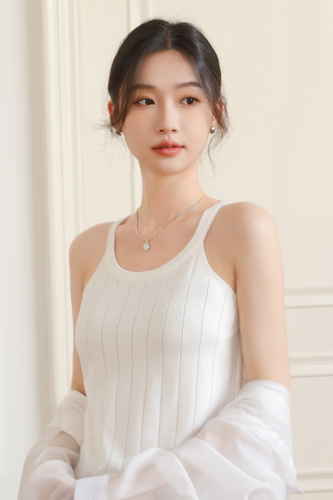 模特小咪 吊带拍摄