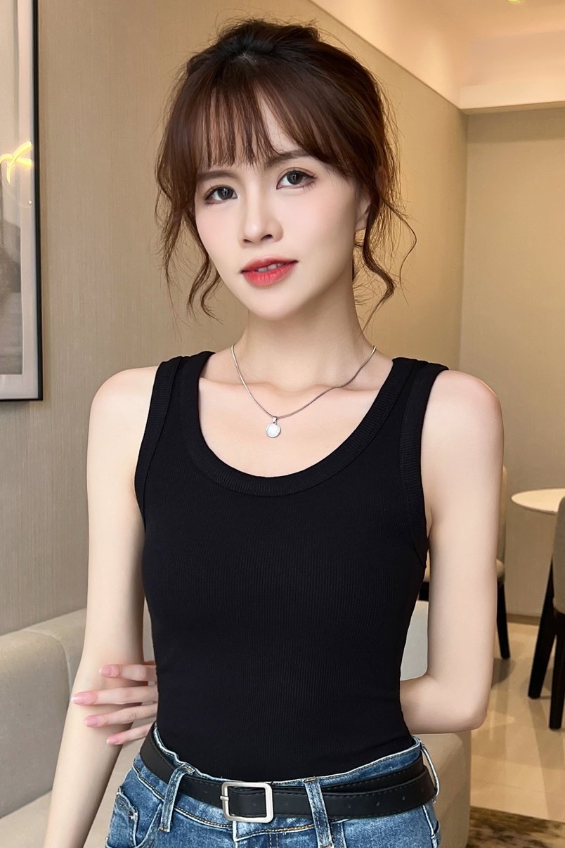 模特小七 背心拍摄