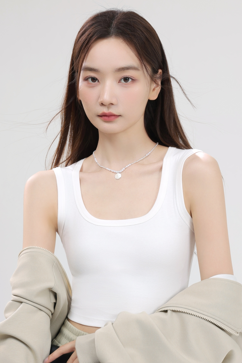模特小慧 背心拍摄