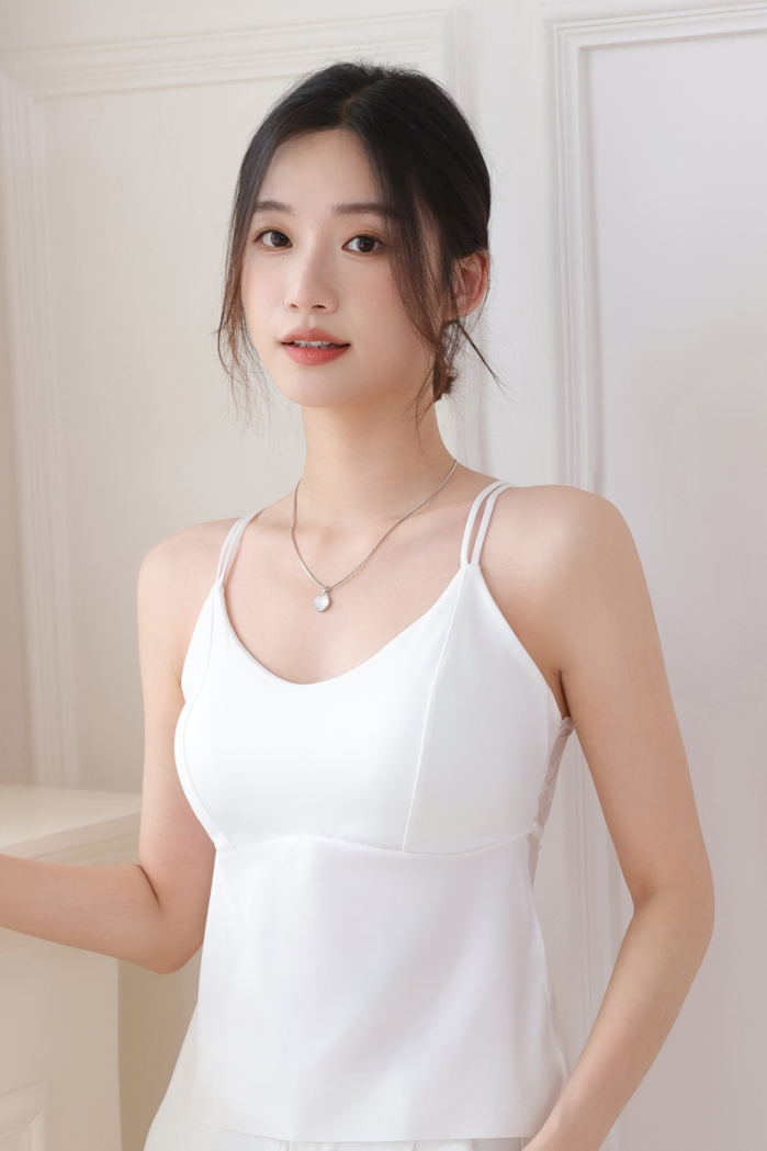 模特小咪 吊带拍摄